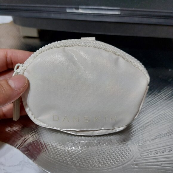 DANSKIN Waterproof Clip On Handbag Keychain Keyring Mini Bag Coin Purse - Picture 2 of 5